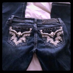 Rhine stone jeans